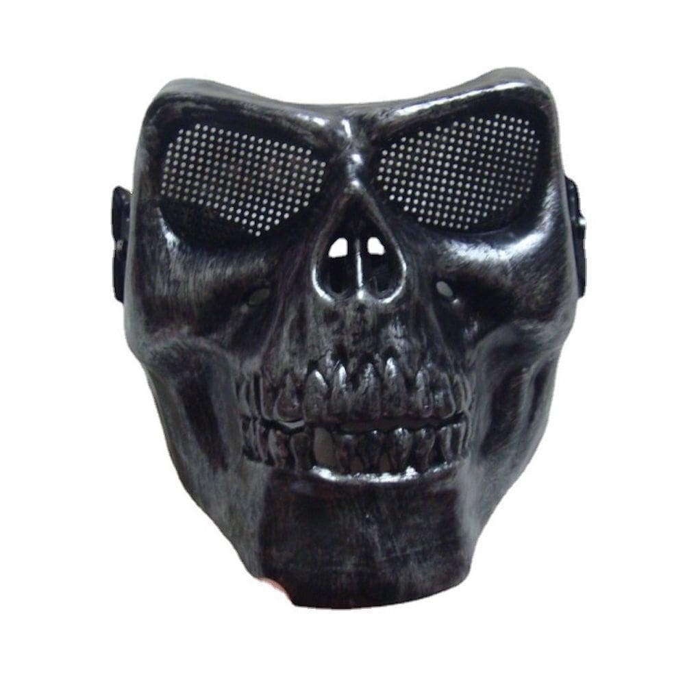 Máscara Cosplay Skeleton Warrior M02 para Halloween - 16,5x18x12cm