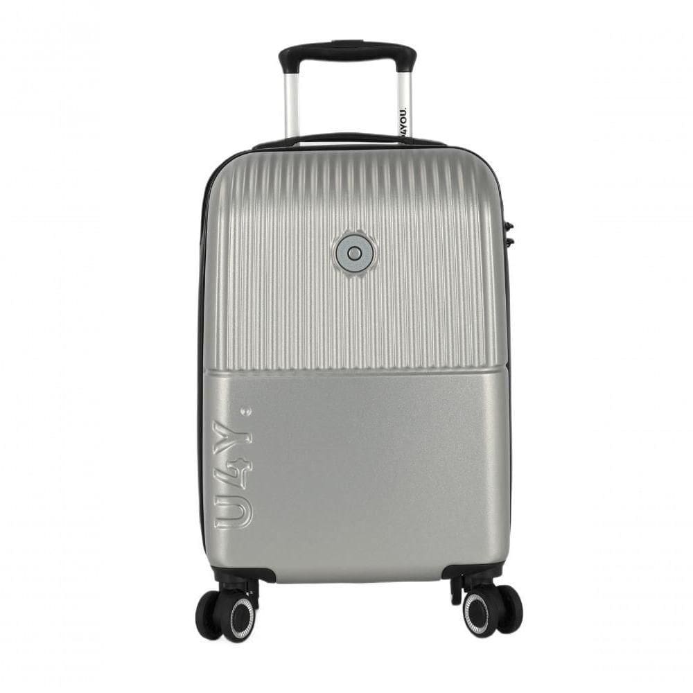 Mala De Viagem Pequena Prata - 20 Prata