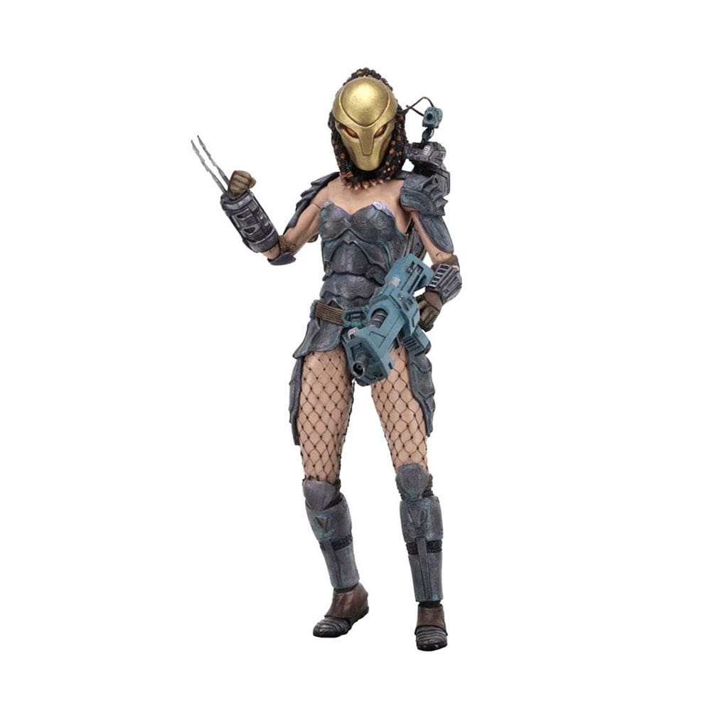 Boneco de ação Aliens Predators Females Anime 18 cm colecionável