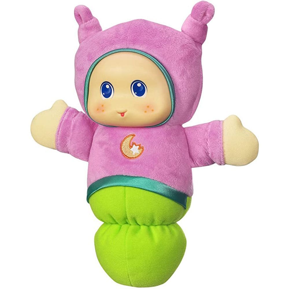 Boneca de brinquedo de pelúcia Pink Glo Anime 24 cm para presente infantil