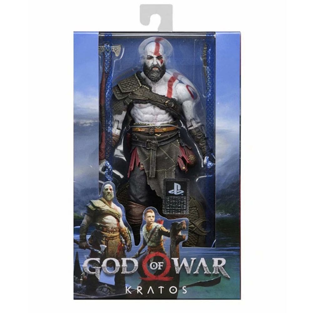 Coleção de brinquedos de figuras de anime Kratos Gods of Wars 15cm
