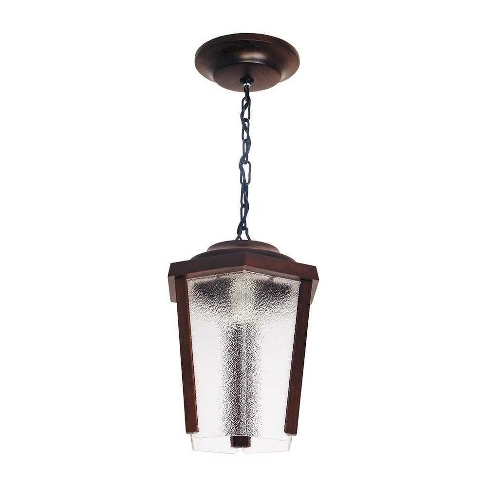 Pendente Lanterna Envelhecido 1 Lâmpada 751E - Luminárias Müller