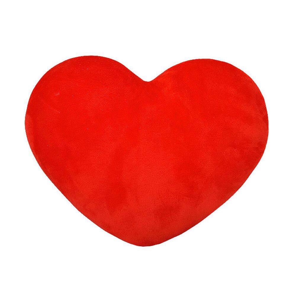 Boneca de brinquedo de pelúcia Love Heart Red 49 cm para crianças e colecionadores