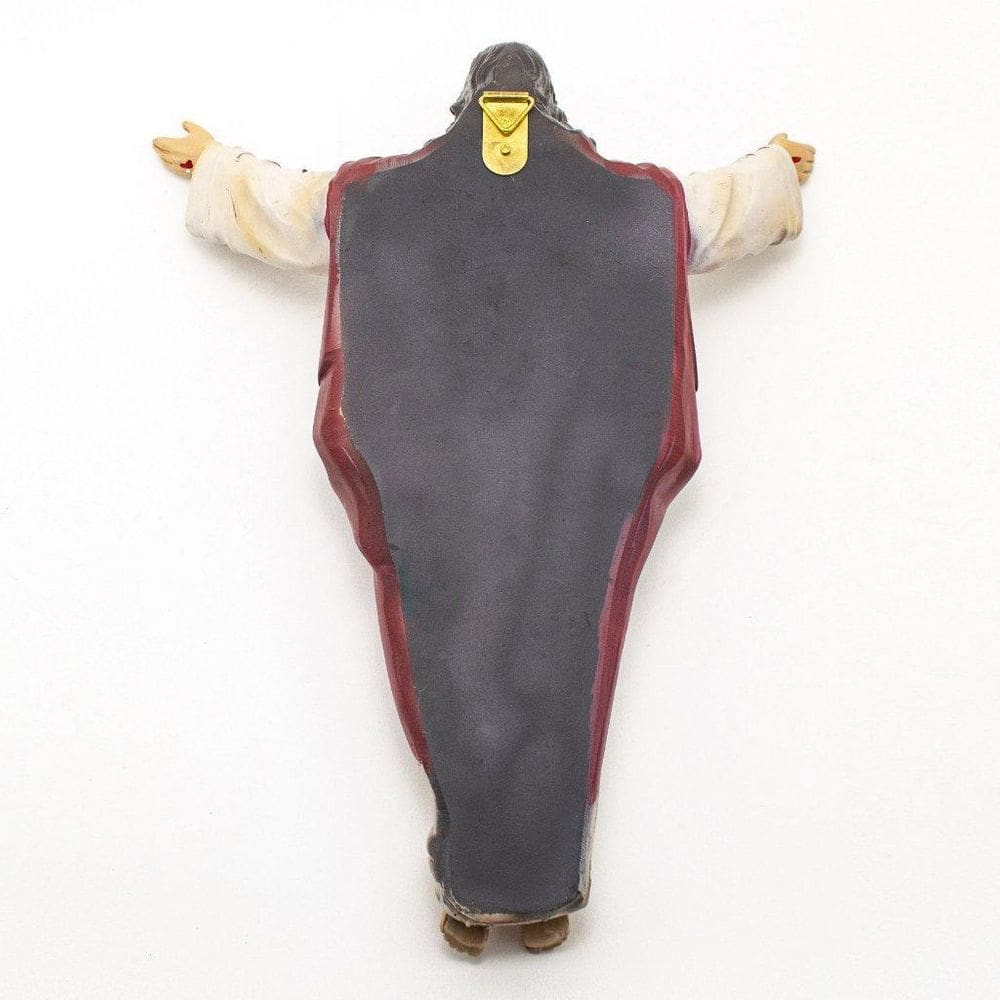 Imagem Jesus Ressuscitado Parede Importado Resina 38 Cm