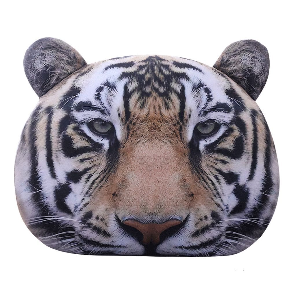 Plush Toy Doll Emulation Tiger Bolster para cadeira, sofá-cama, 50 cm