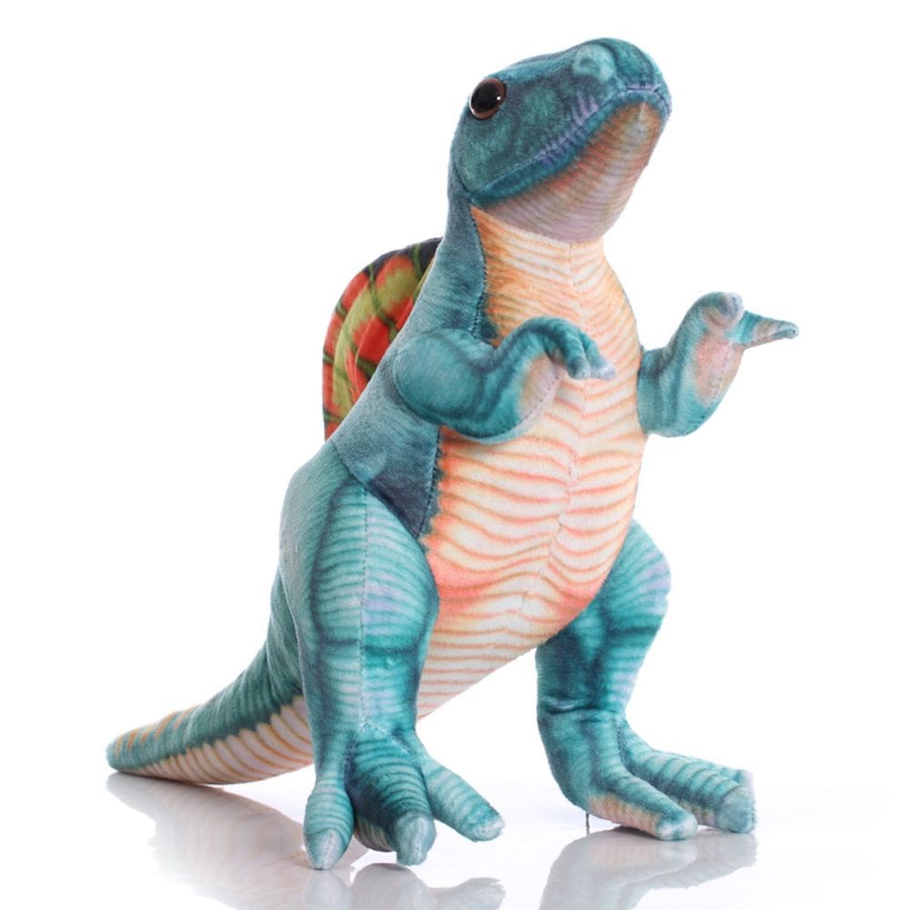 Boneco de brinquedo de pelúcia Tyrannosaurus Rex Cartoon Pink Boy 26 cm
