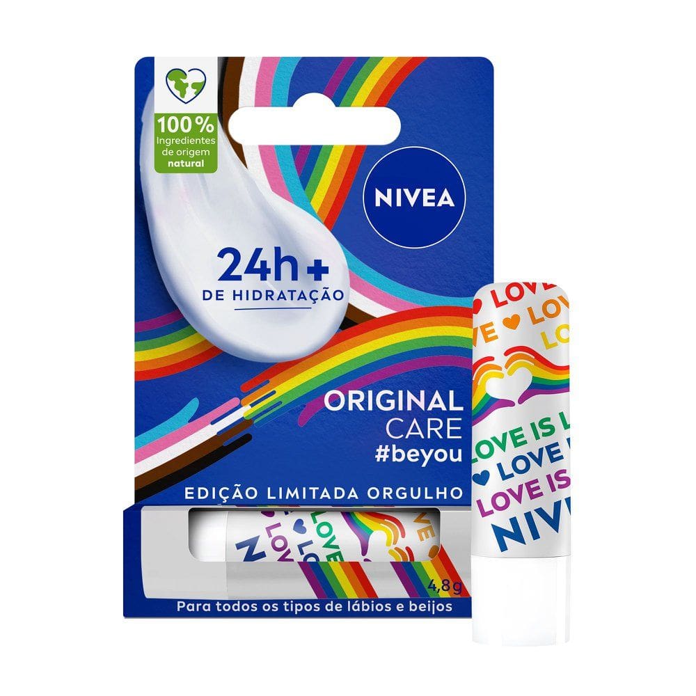 Hidratante Labial Nivea Care Orgulho 4,8g