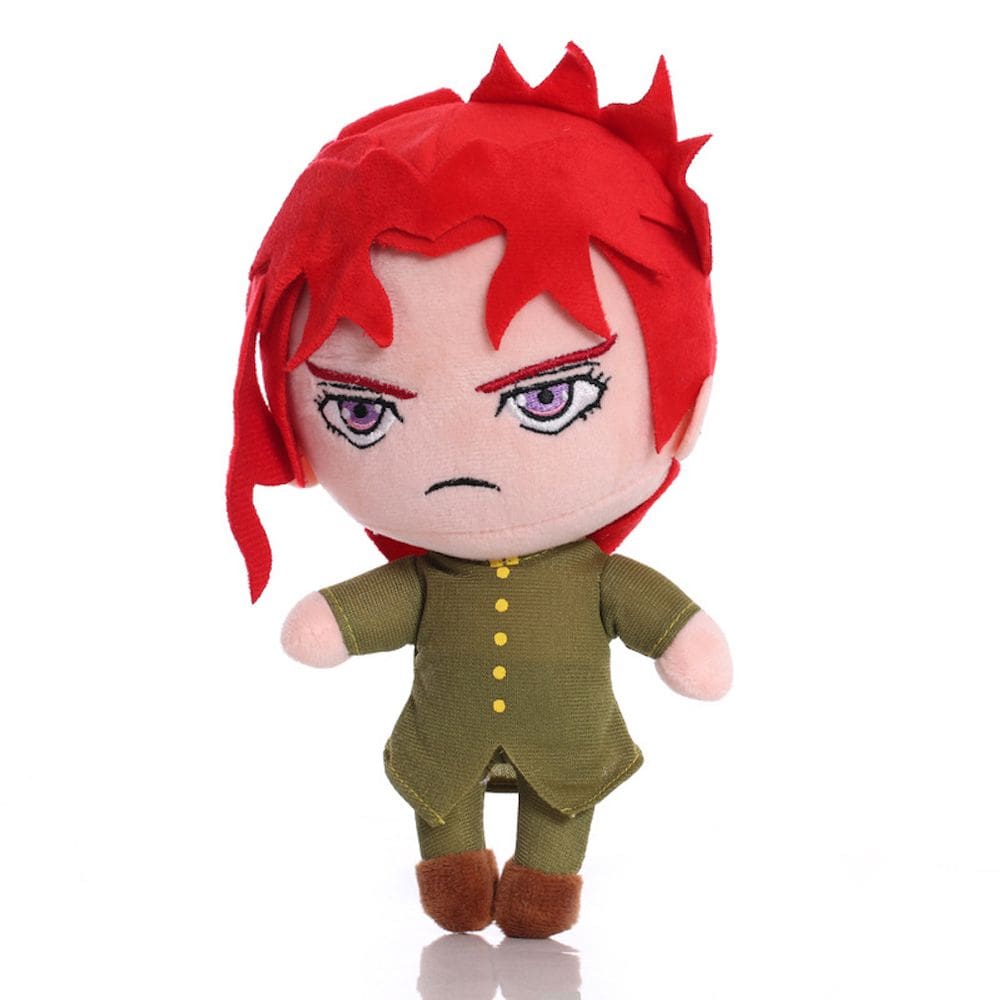 Boneca de pelúcia Jojo Anime Ruiva Bruno Bucciarati 22cm