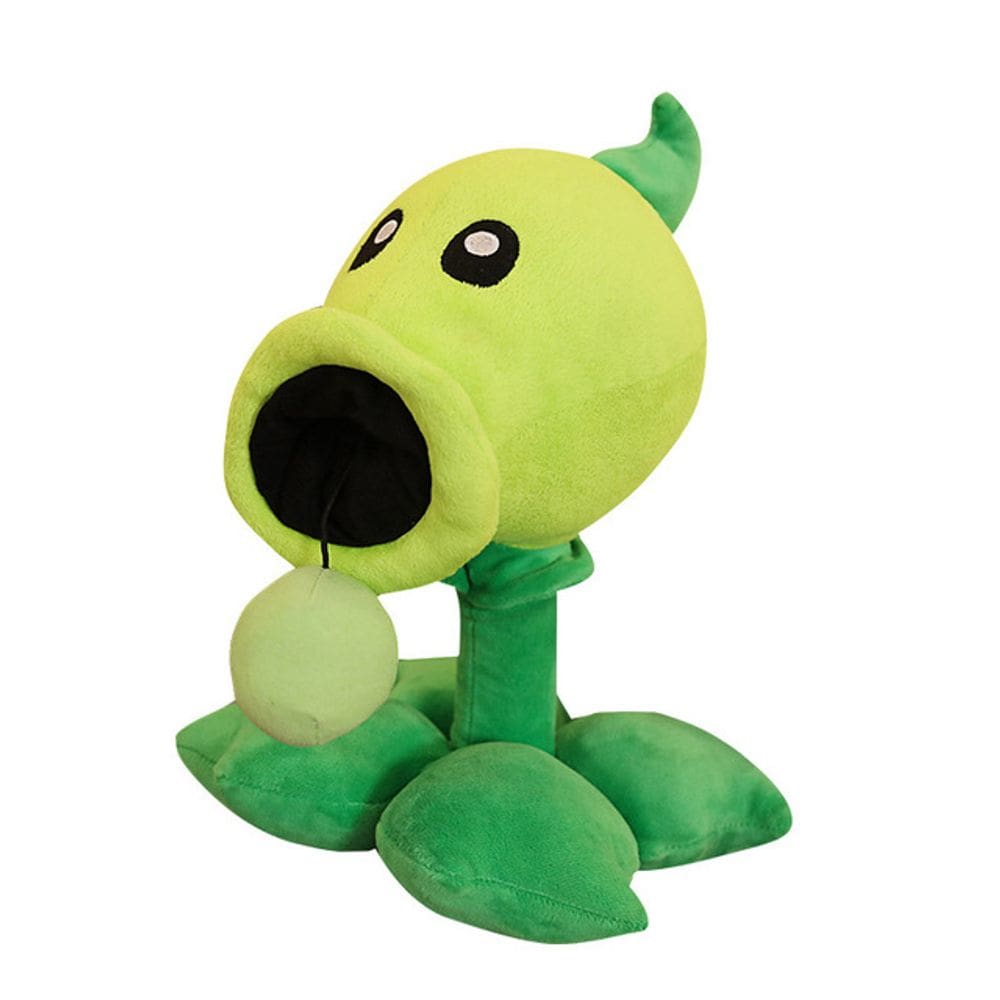 Boneca de brinquedo de pelúcia Peashooter Plants Zombies 30cm