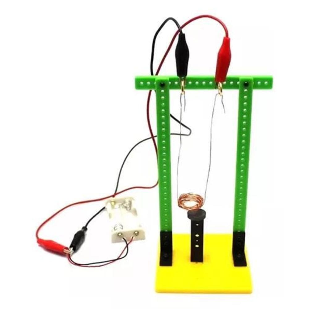 Kit Experimento De Física Eletromagnetismo Lei De Faraday