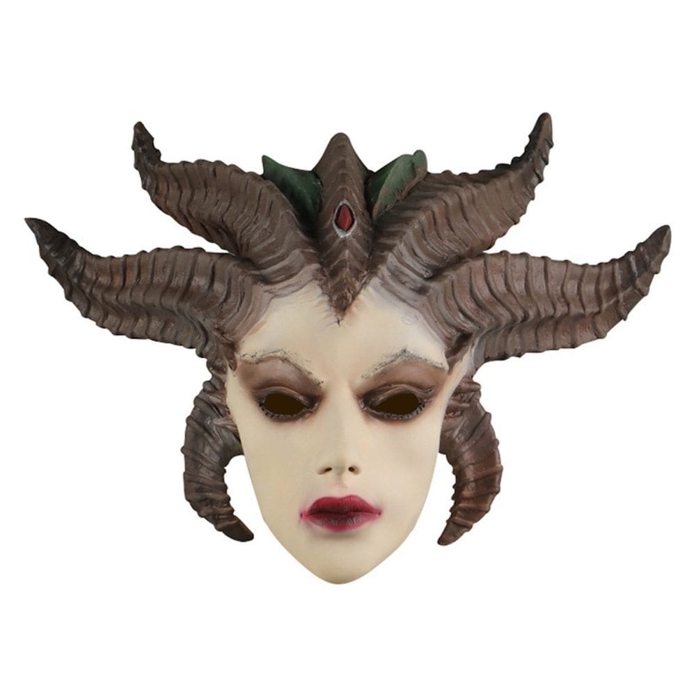 Máscara de cosplay Máscara Diablos Mask Headgear Nephalem Lilith H