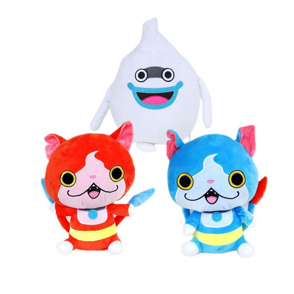 Plush Toy Doll Monster Watches Jill Cat 20 cm, conjunto de 3