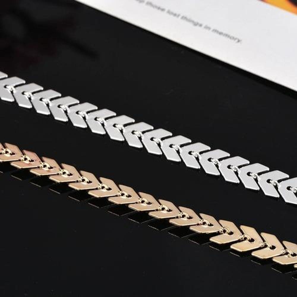 Tornozeleira Prata Ou Dourada Escama Peixe Sereia Praia