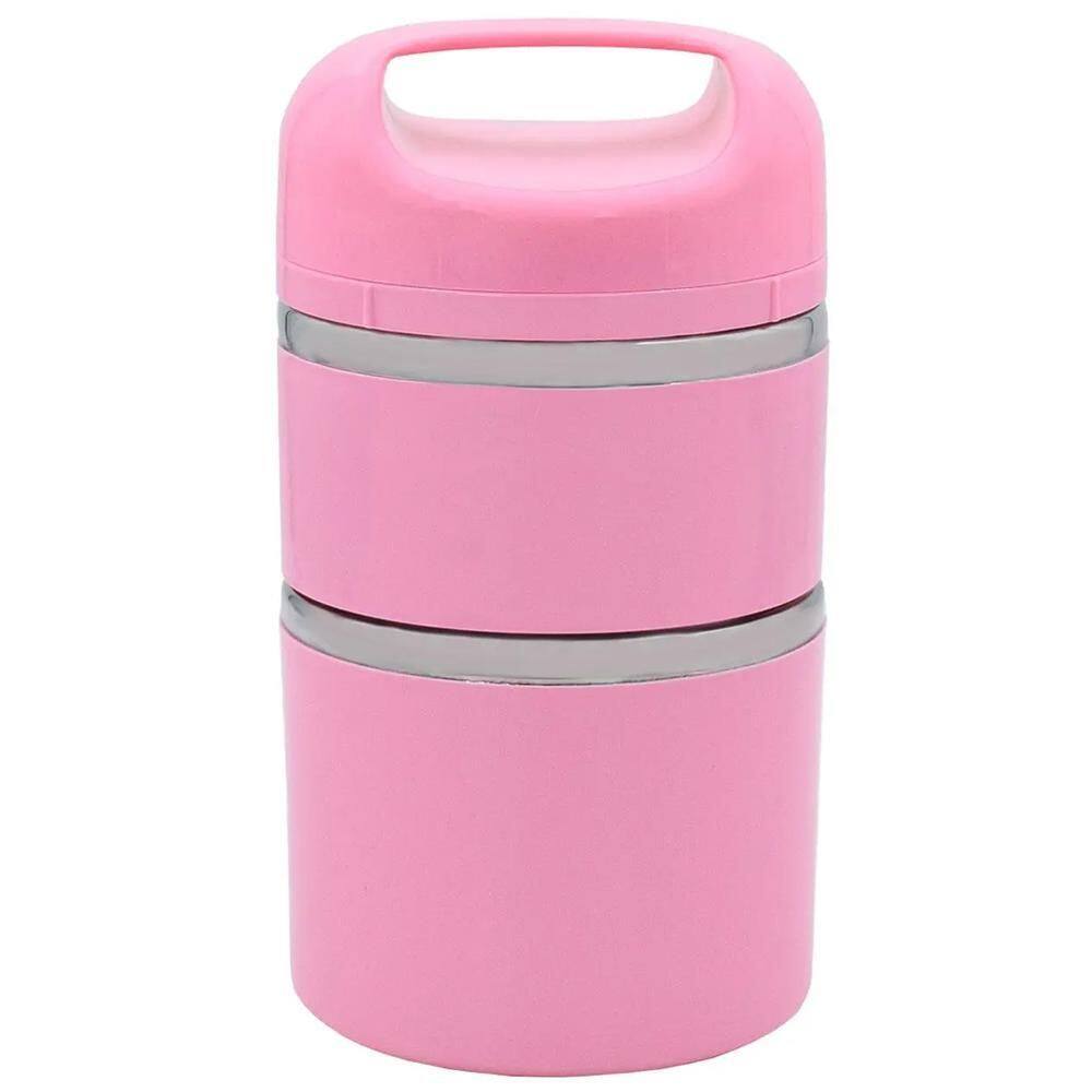 Lancheira Vertical 3 Compartimentos Inox Marmita