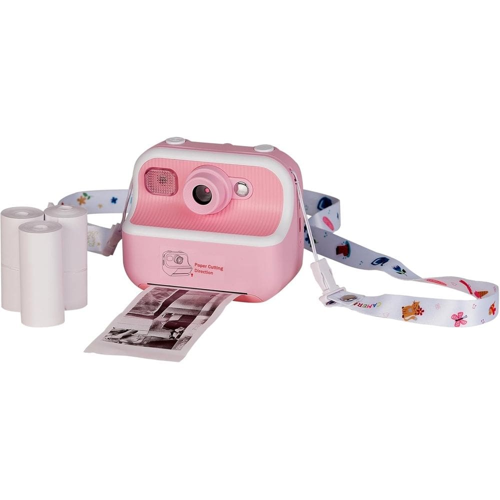 Câmera Fotográfica Rosa Infantil Foto Impressão Instantânea - Zoop Toys 01267