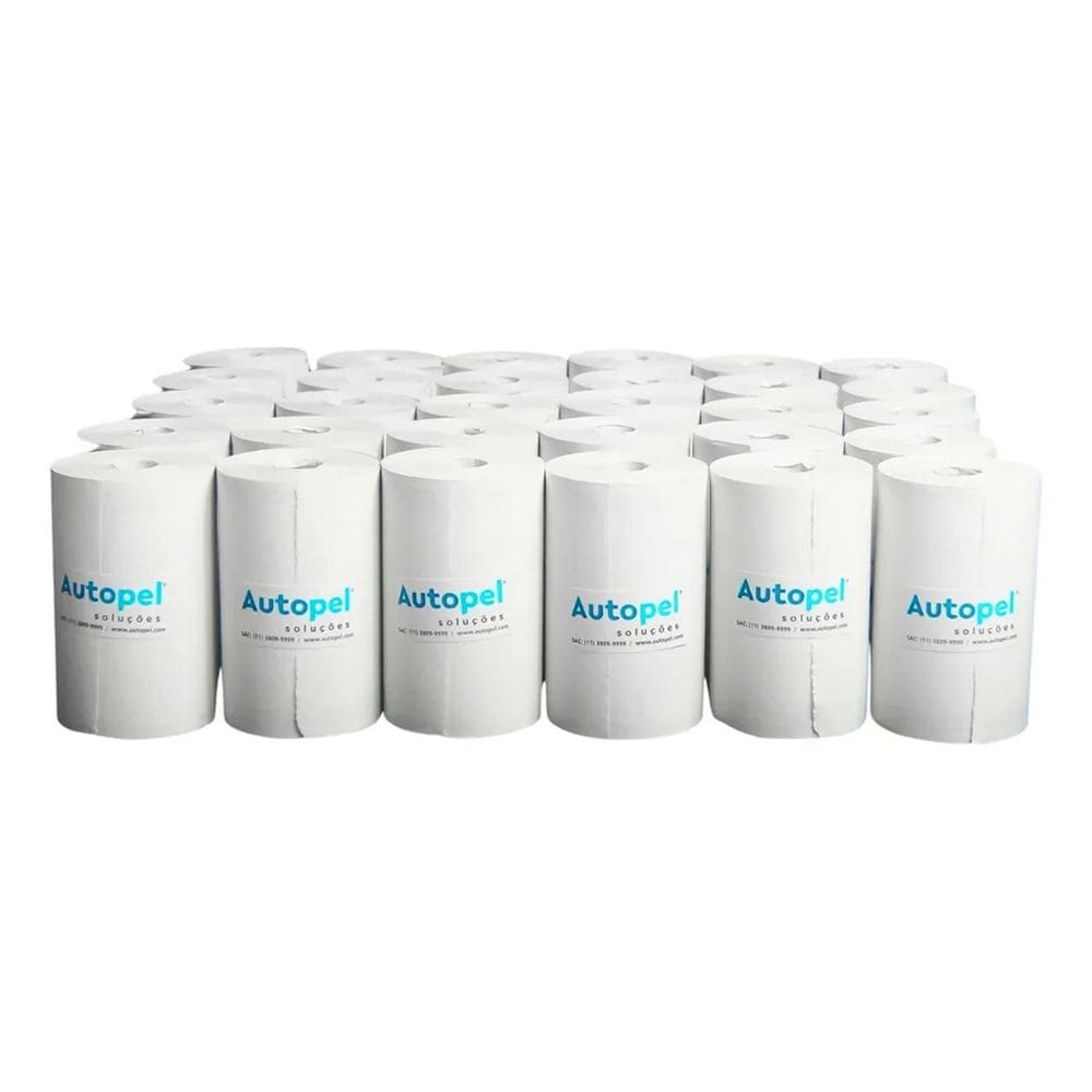 Autopel Caixa Com 30 Unidades De Bobinas 80X40 40 Metros Bra