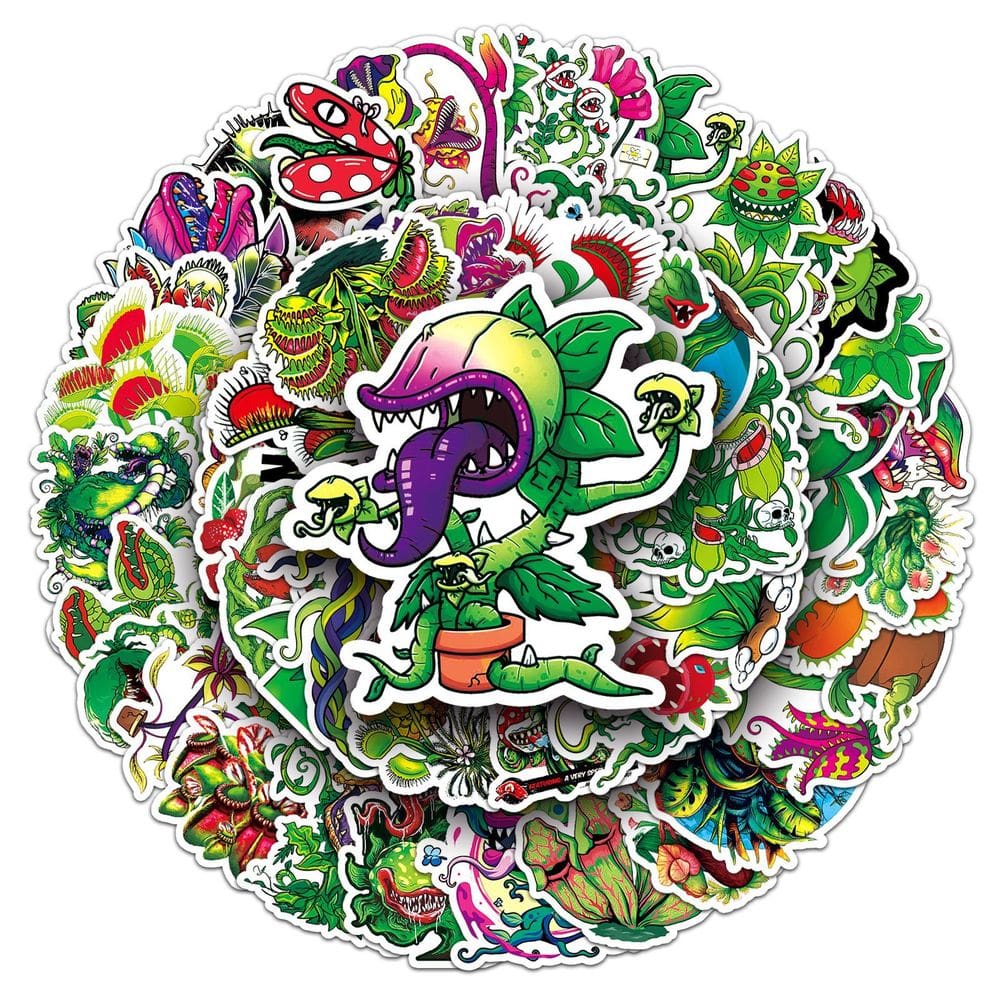 Adesivos Chompers Nepenthes Mirabilis Waterproof V 50 unidades