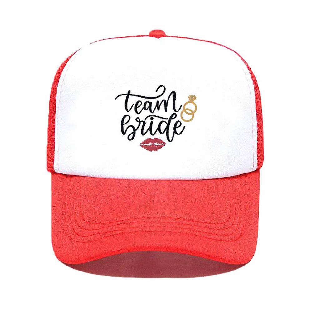 Boné de beisebol Teams Brides Anime Snapback, algodão, 56-60 cm