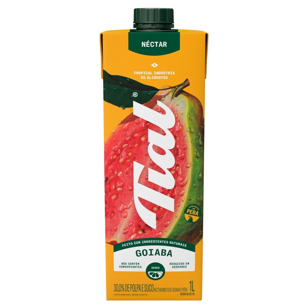Suco Tial Néctar Sabor Goiaba 1 Litro