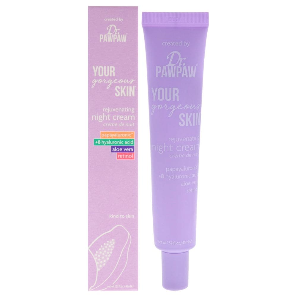 Creme de noite Dr. PawPaw rejuvenescedor para pele madura 45mL