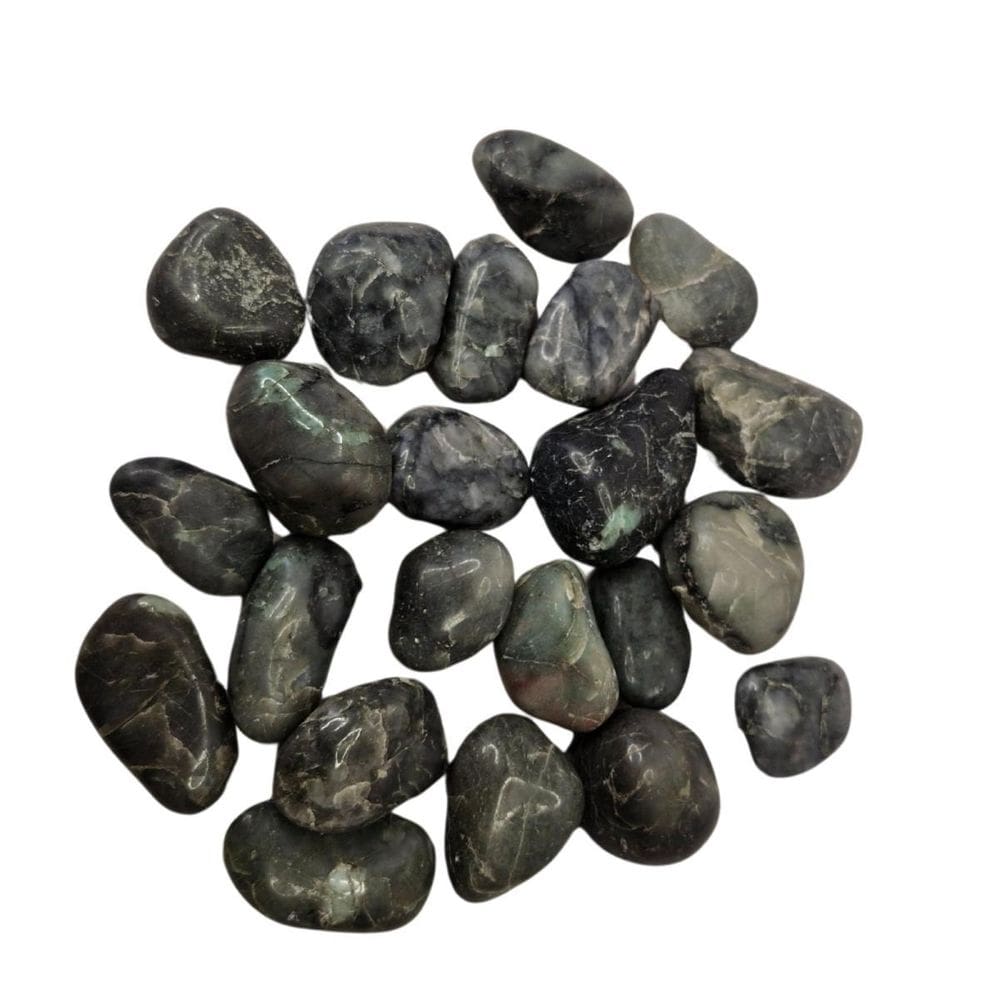 Pedra Natural Esmeralda 2 A 4 Cm Rolada 500 Gramas