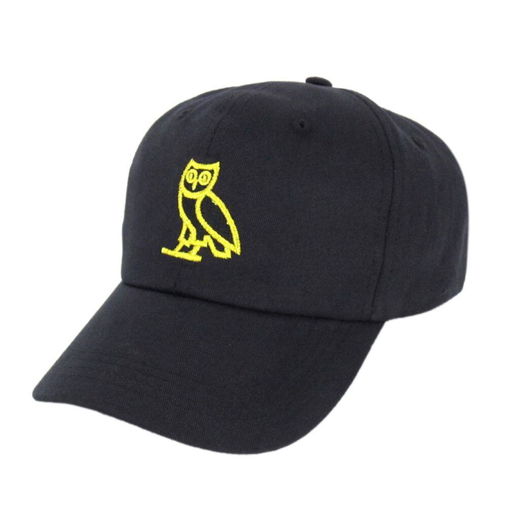 Boné de beisebol, chapéu de anime, coruja para homens e mulheres, algodão hip-hop