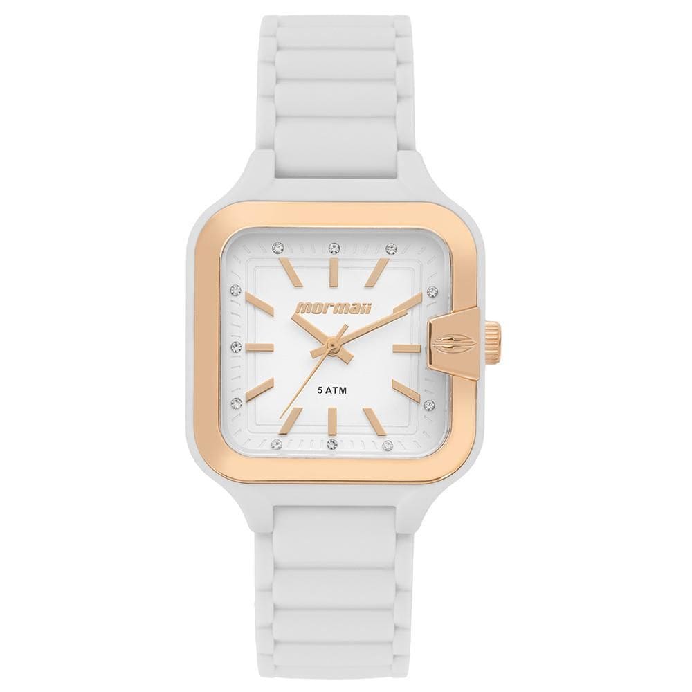 Relógio Mormaii Feminino Luau Branco - MO2036JS/8B