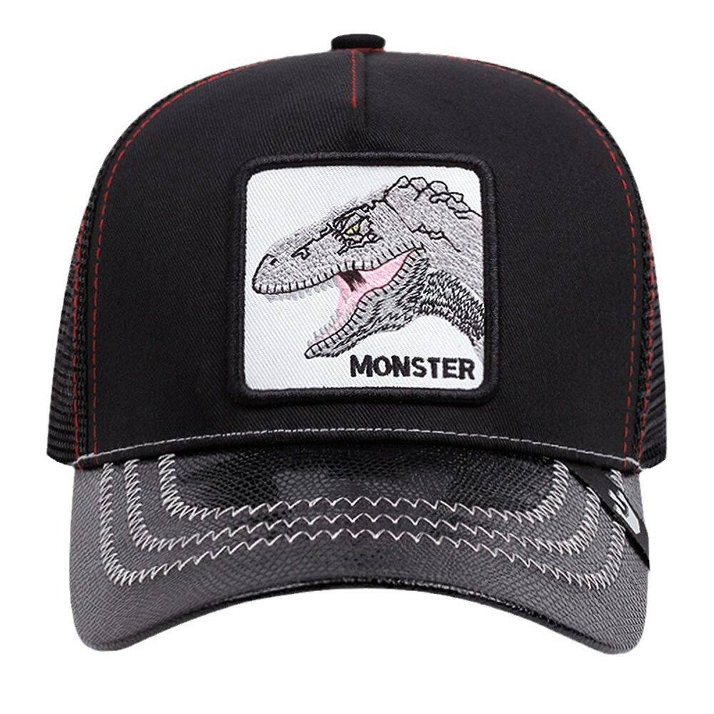 Boné de beisebol Monsters Anime para crianças 56-58 cm ajustável