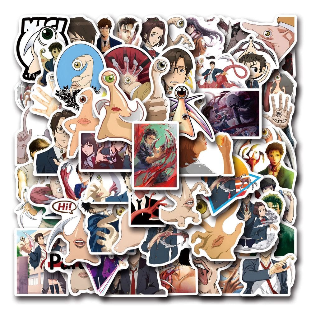 Adesivos Parasytes Waterproof Vinyl Anime 55 unidades/lote 5-7 cm