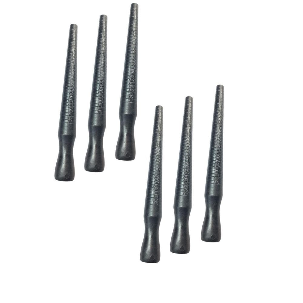 Kit 20Un Bastão Plástico Pau Medir Anel Aliança Medidas 1º À