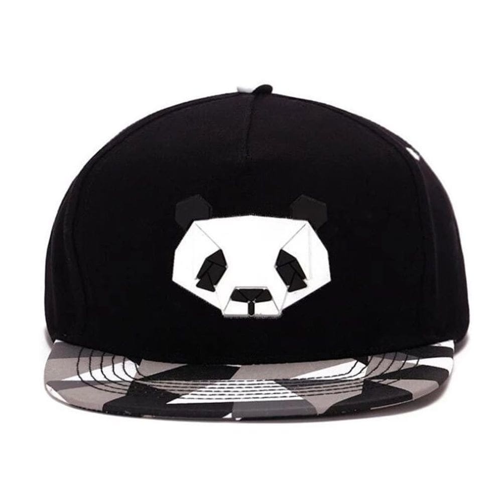 Boné de beisebol Pandas Anime para crianças ajustável 56-58cm