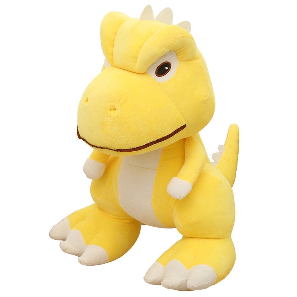 Boneca de brinquedo de pelúcia Agung Tyrannosaurus Rex Dinosaur 40 cm amarela