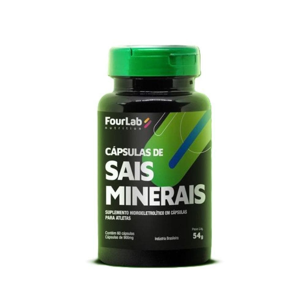 Cápsulas De Sais Minerais Fourlab 30 Cápsulas