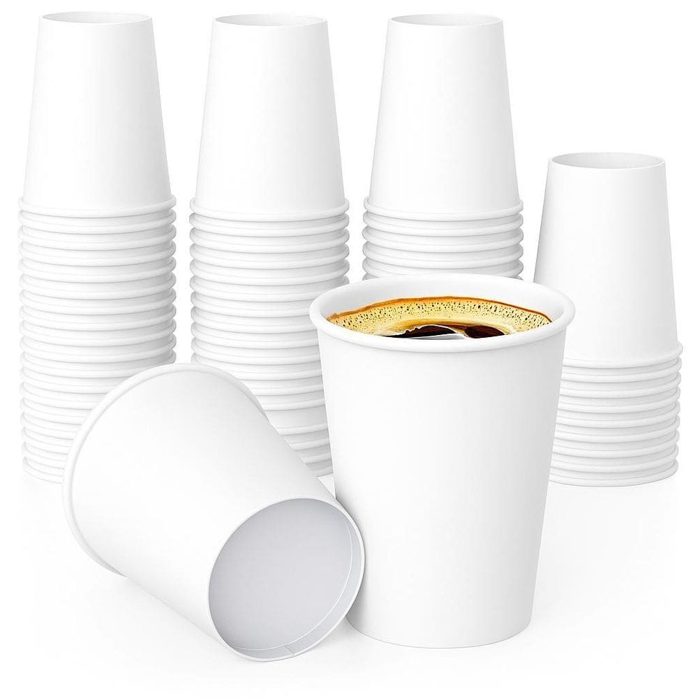 Kit Copo Papel Descartável Ecológico 200Un Para Café 120Ml