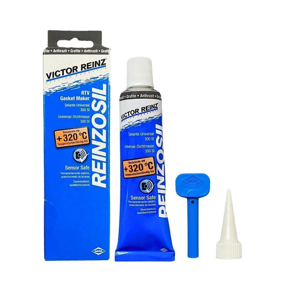 Cola Silicone Reinzosil Alta Temperatura Para Carter Do Óleo