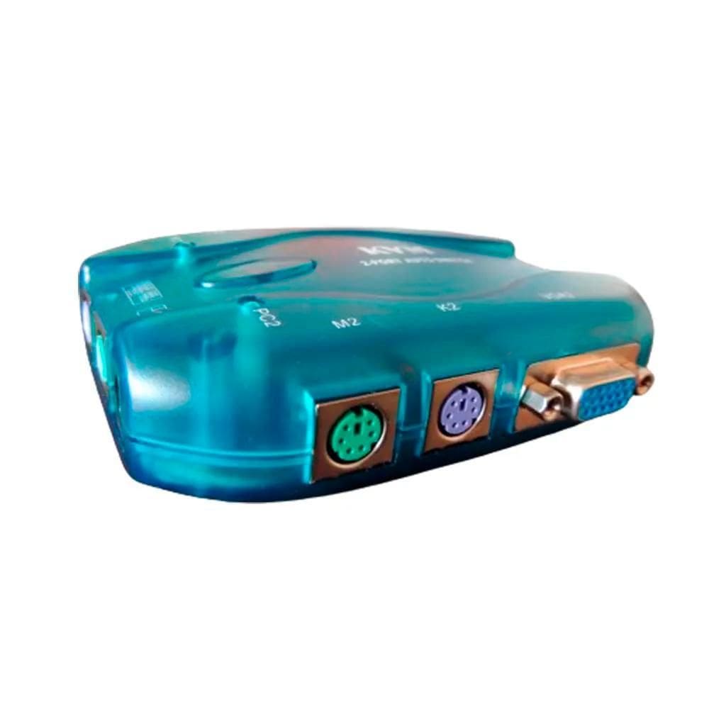 Auto Switch Kvm Ps2 2Portas Azul Mt-271S