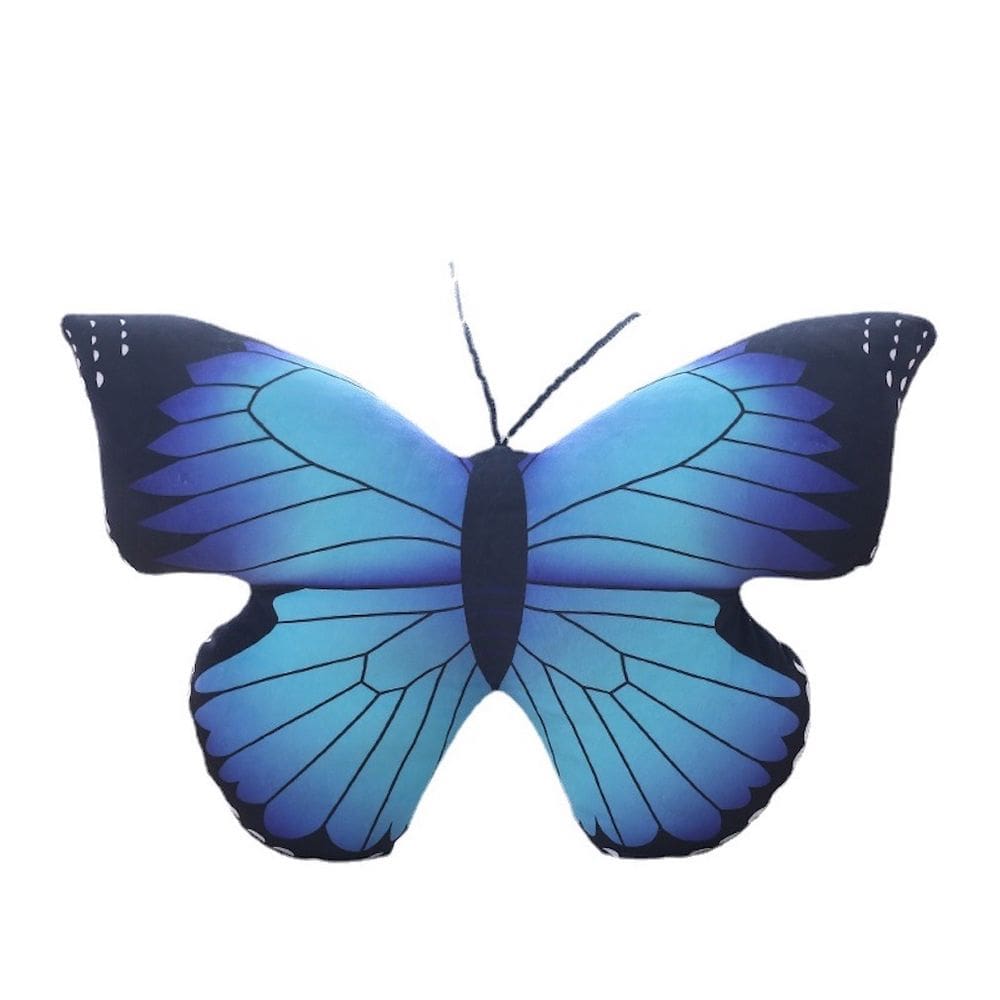 Boneca de brinquedo de pelúcia Blue Butterfly 30cm para crianças e colecionadores