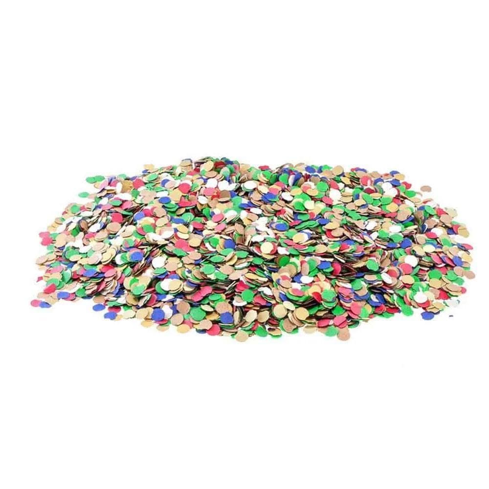 Confete Pacote 100G Colorido Carnaval Malibu Festas