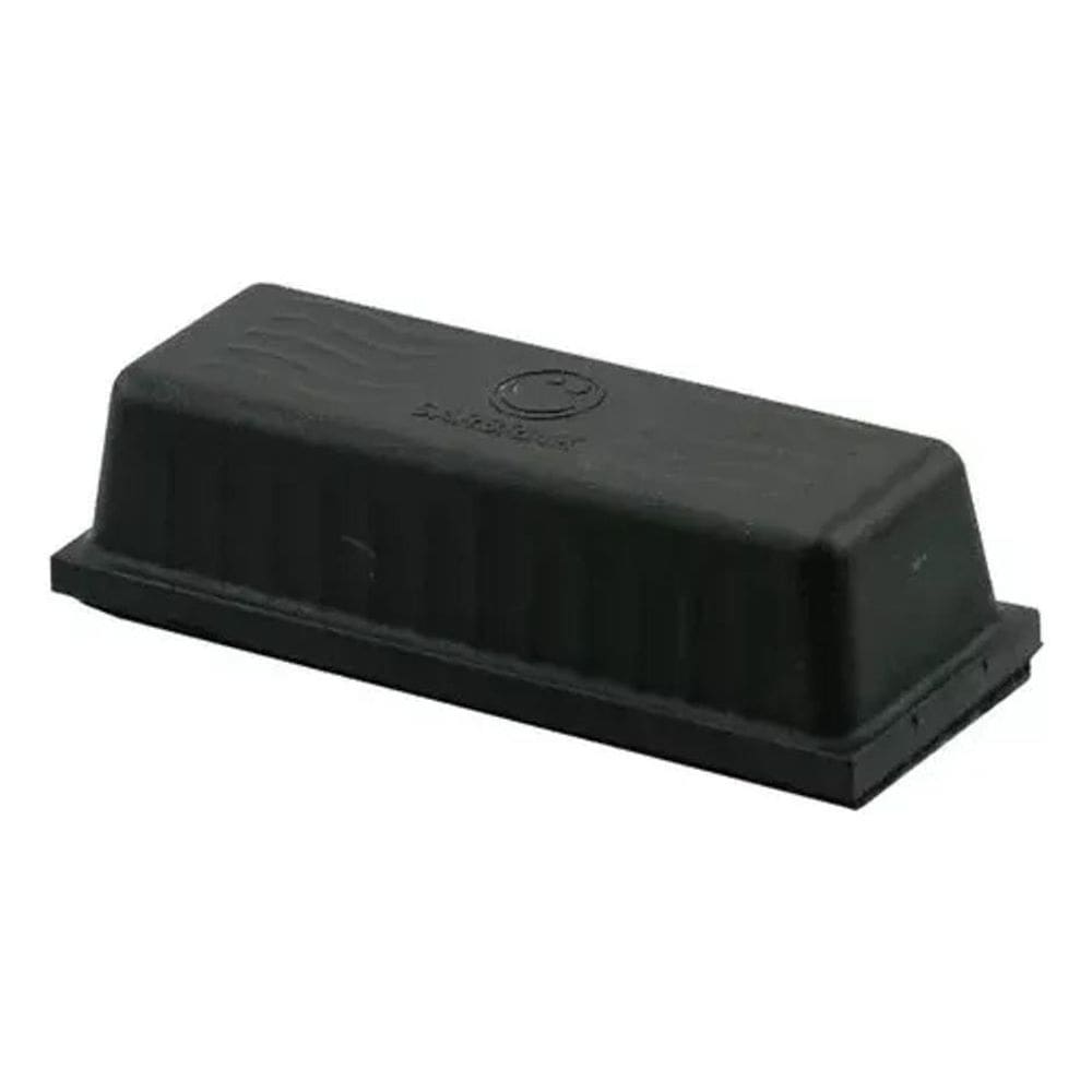 2X Apagador Quadro Branco E Lousa Plástico Preto Carbrink Pr