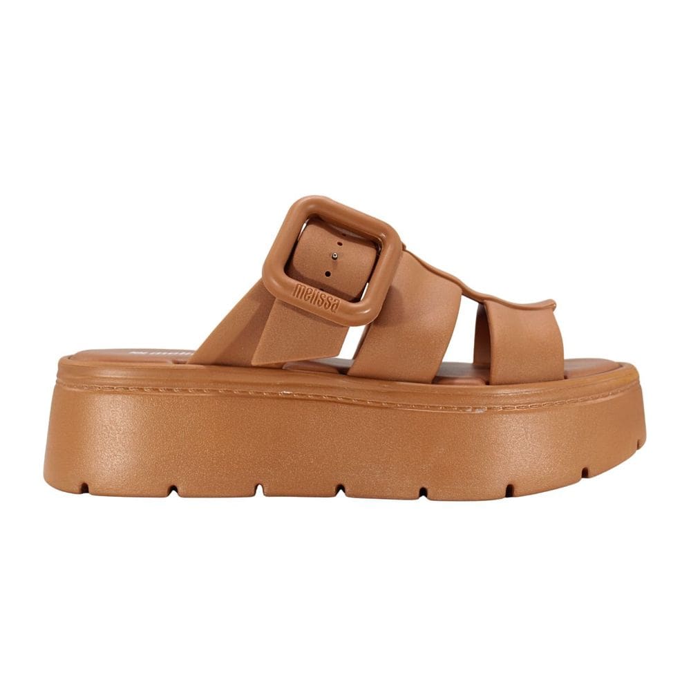 Tamanco Melissa Pump Platform Adulto Marrom