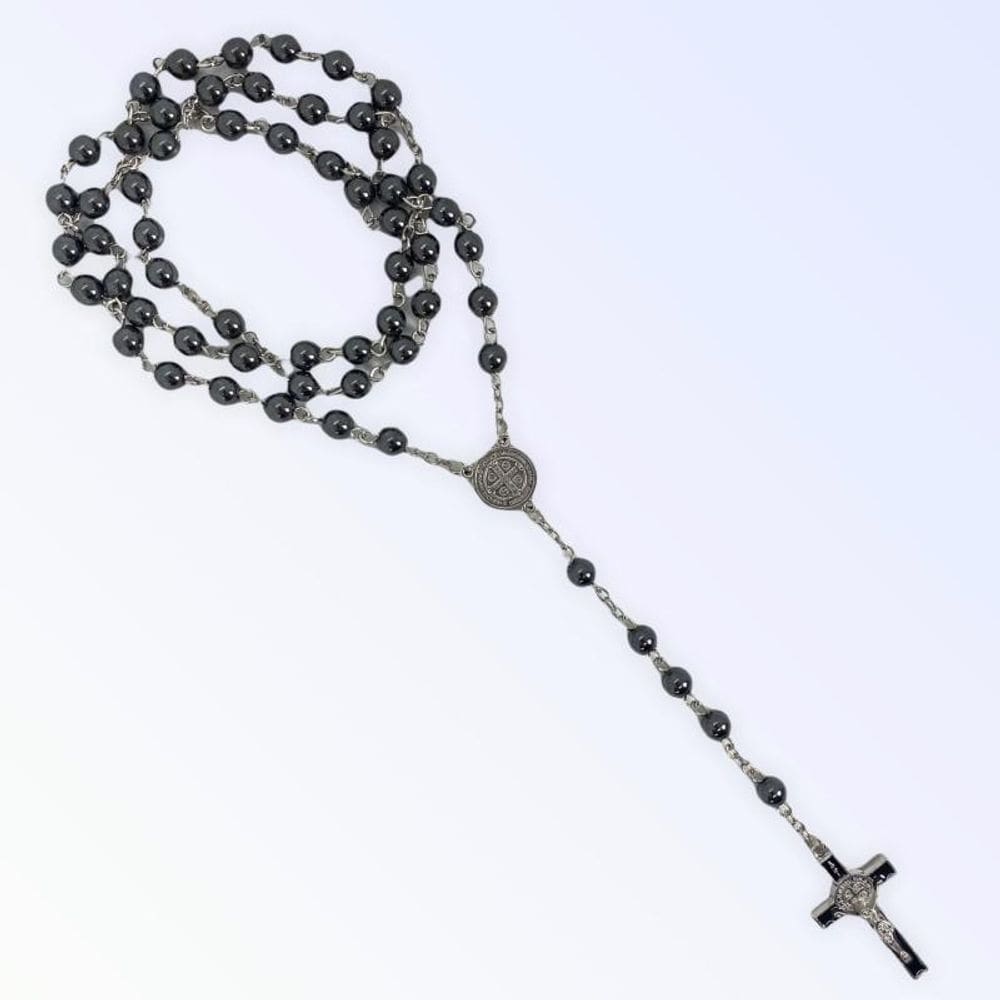 Terço Crucifixo Proteção - Escolha Modelo E Cor