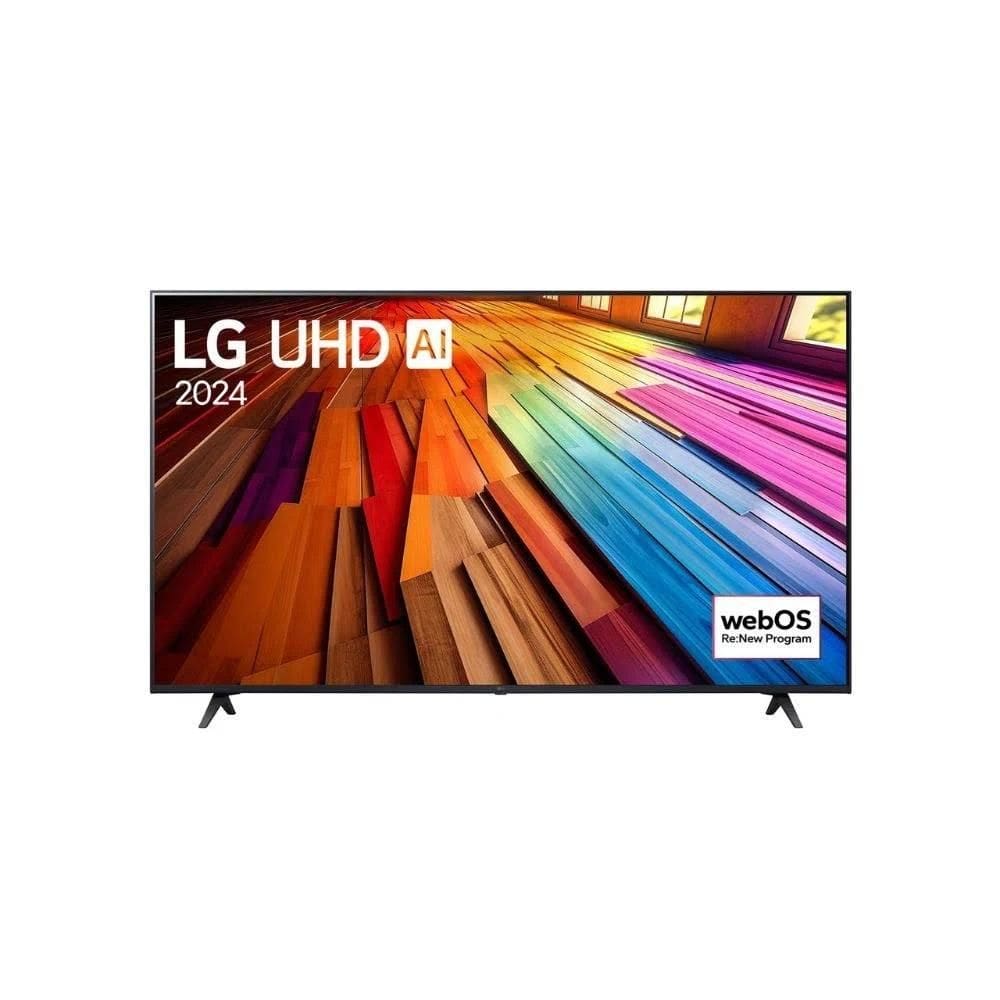 Smart TV LG 75” 4K UHD 75UT8000 Processador A5 Ger7 AI Alexa/Chromecast Integrado WebOS 24 HDMI 2.0 USB Wi Fi Bluetooth com Controle Remoto Padrã