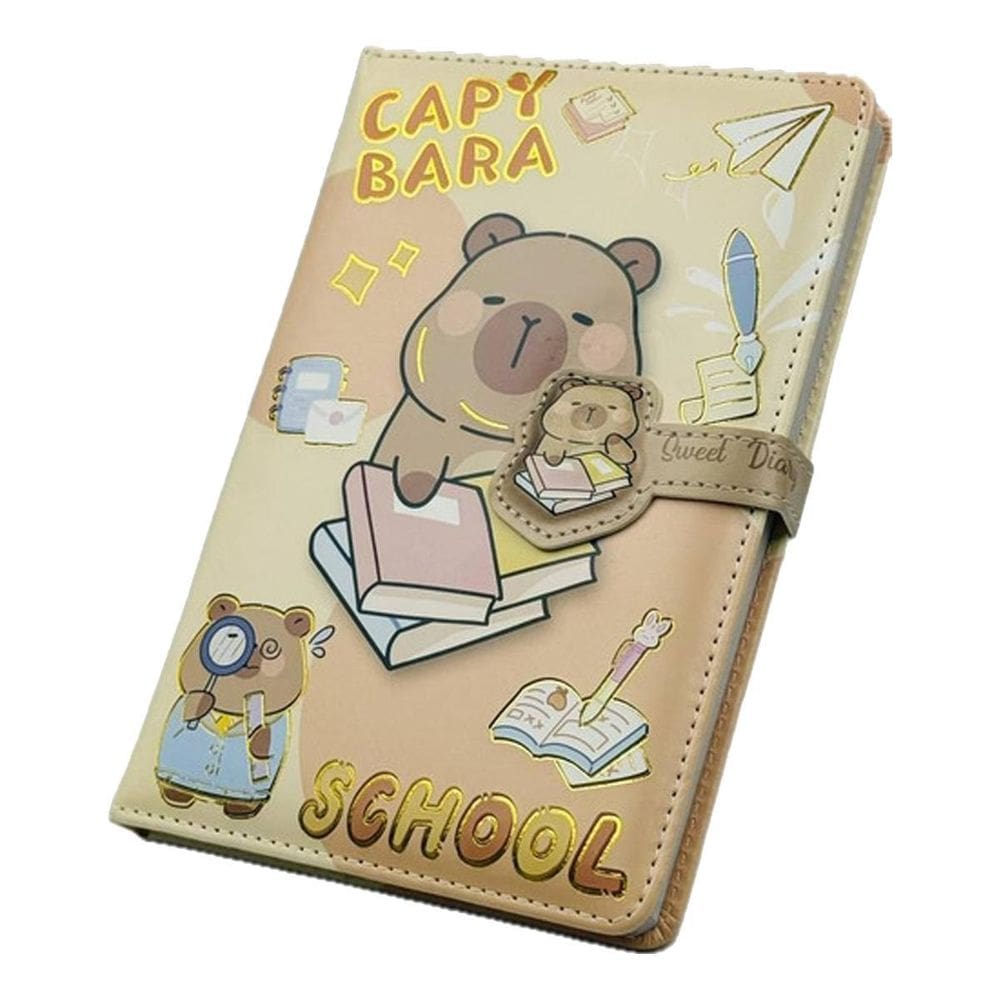 Caderno Capivara Puff Luxo