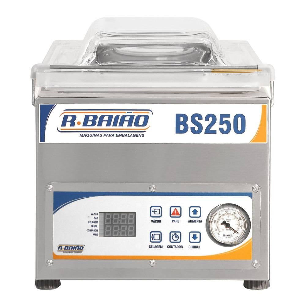 Seladora a Vácuo de Câmara R. Baião 25cm com Cavidade 220V BS250-C