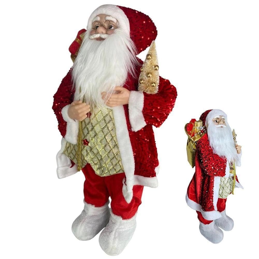 Papai Noel Natalino Natal Presente Guizo Arvore Enfeite Recepçao Sala Evento Festa Fim De Ano Decoraçao Confraternizaçao