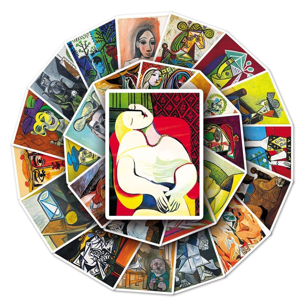 Adesivos Picassos em vinil impermeável Anime 50 unidades/lote de 5 a 7 cm