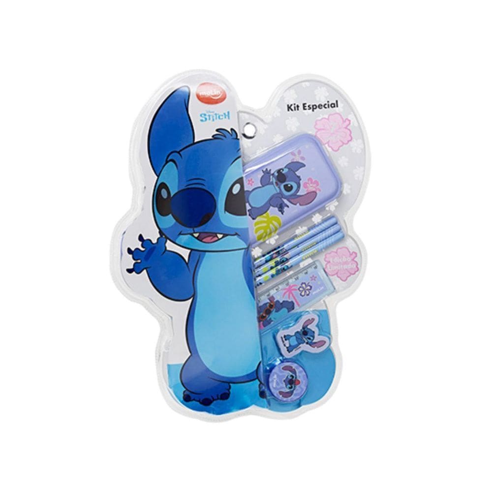 Kit Especial Stitch Com 7 Itens Lilo E Stitch Disney Molin