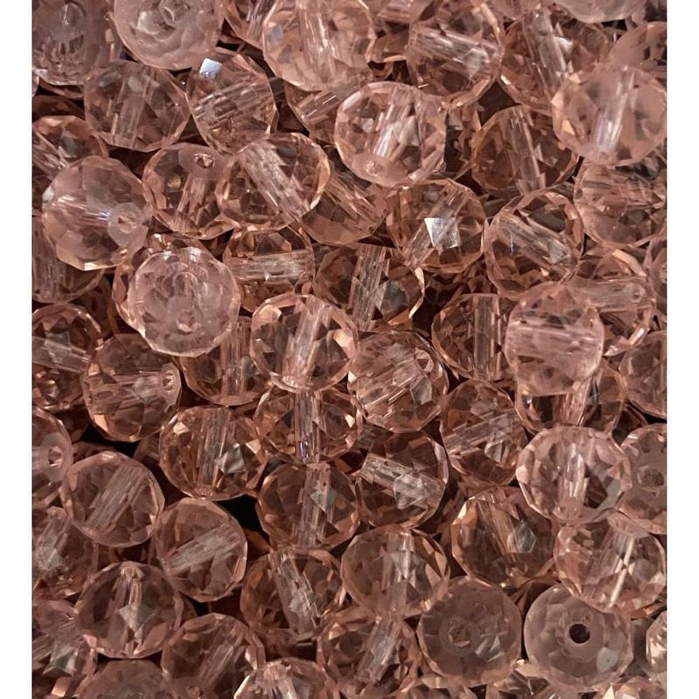 Kit 200 Cristais Miçangas 8Mm Umbanda Guia - Escolha A Cor