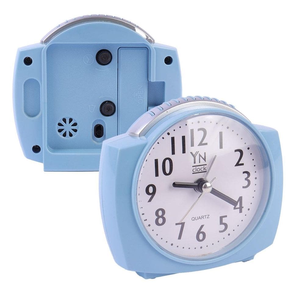 Relógio Analógico de Mesa 9cm Soft Color - Tudo em Caixa