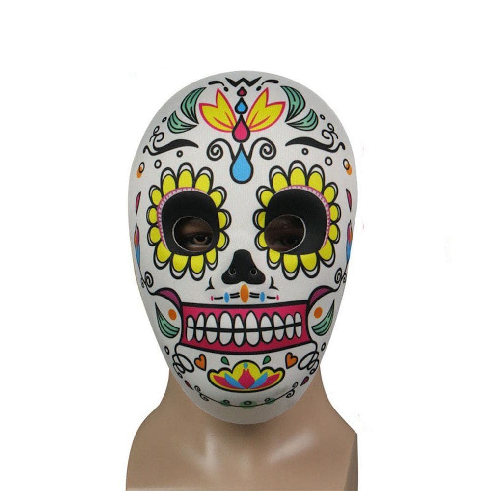 Máscara de fantasia de cosplay para Halloween com impressão mexicana EVA 400g